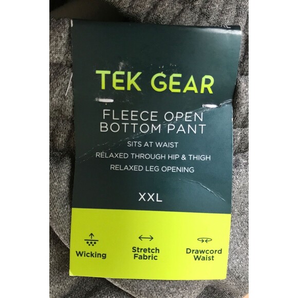 NWT Tek Gear Mens Activewear Training Pants Easy Fit Straight Leg Sweatpants XXL - Picture 2 of 7